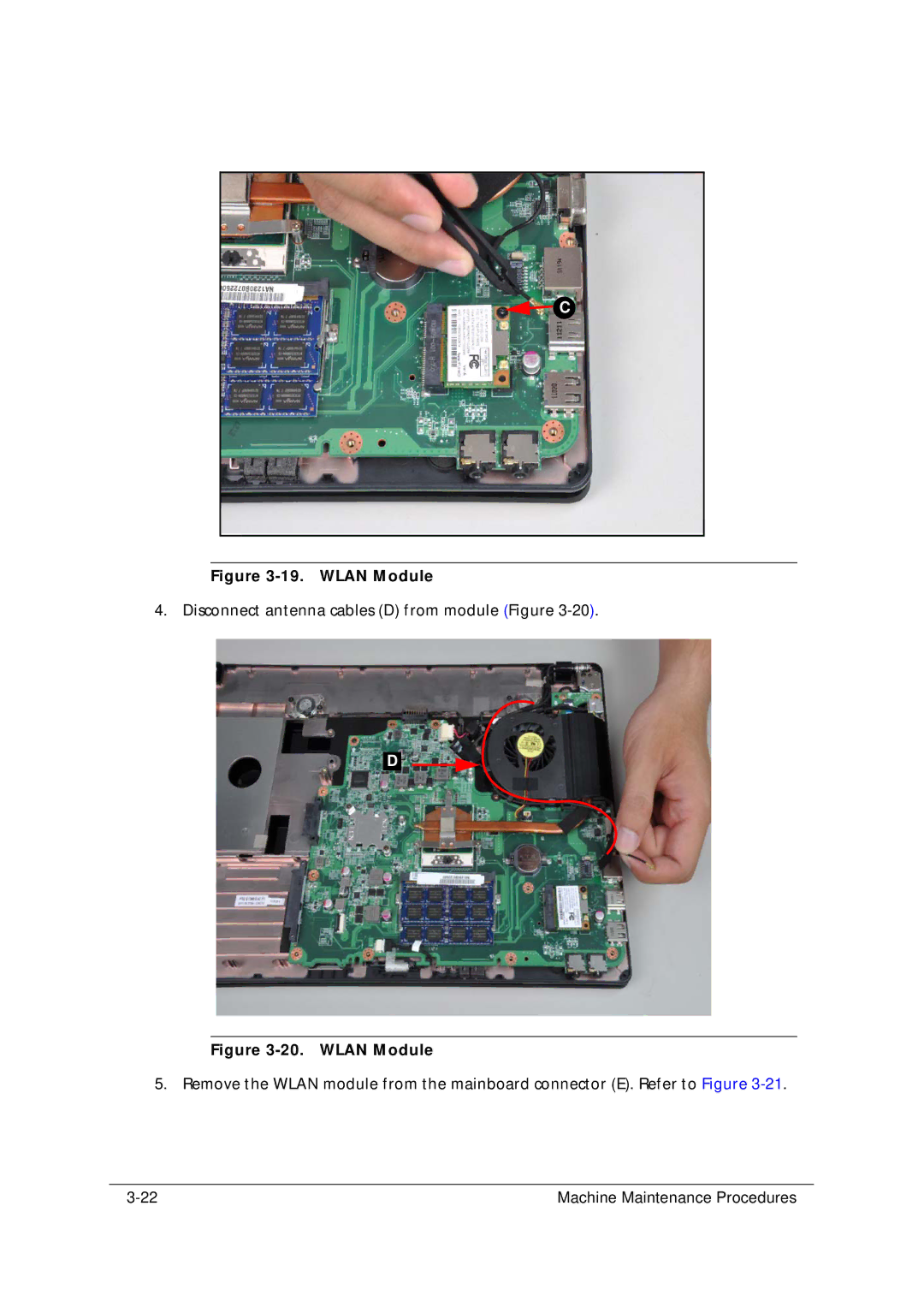 Acer 5349 manual Wlan Module 