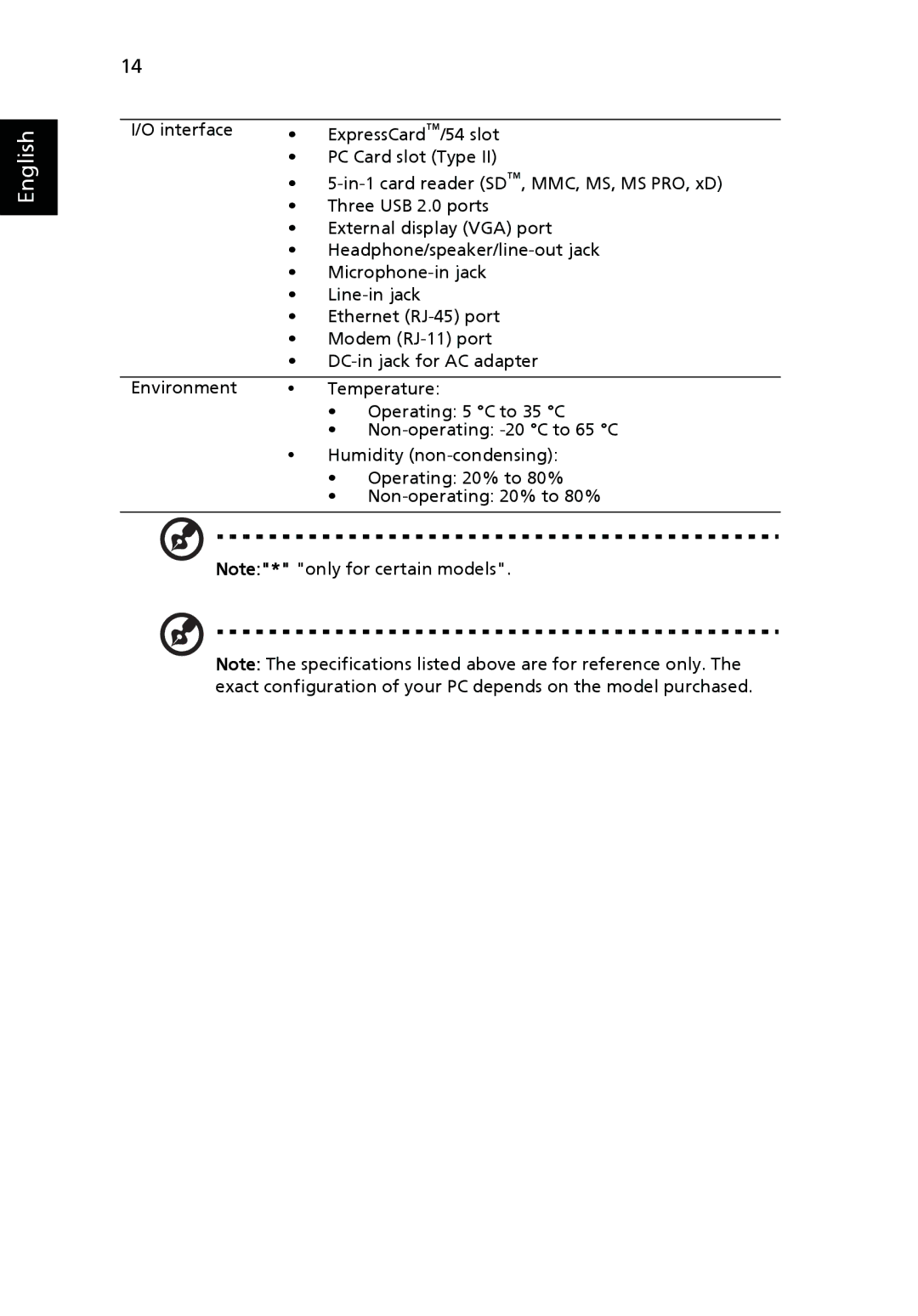 Acer 5630Z SERIES, 5230 Series manual English 