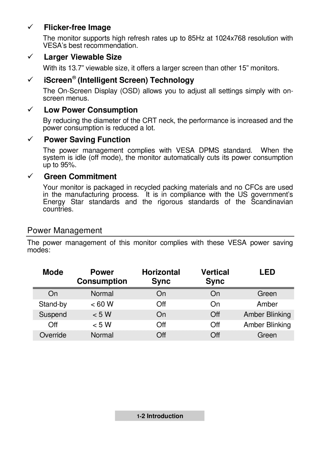 Acer 56c user manual Power Management 