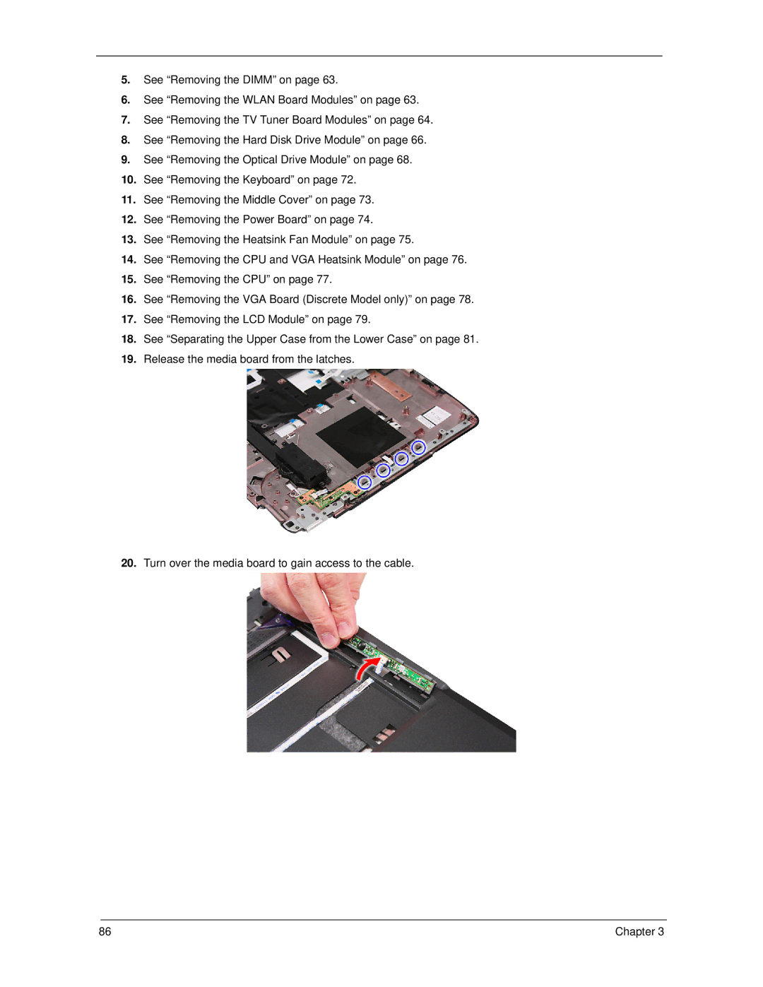 Acer 5730Z, 5930Z manual Chapter 