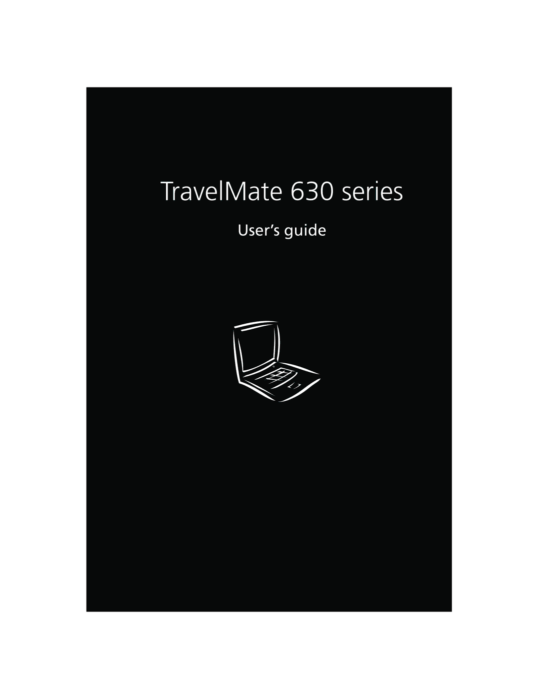 Acer manual TravelMate 630 series 