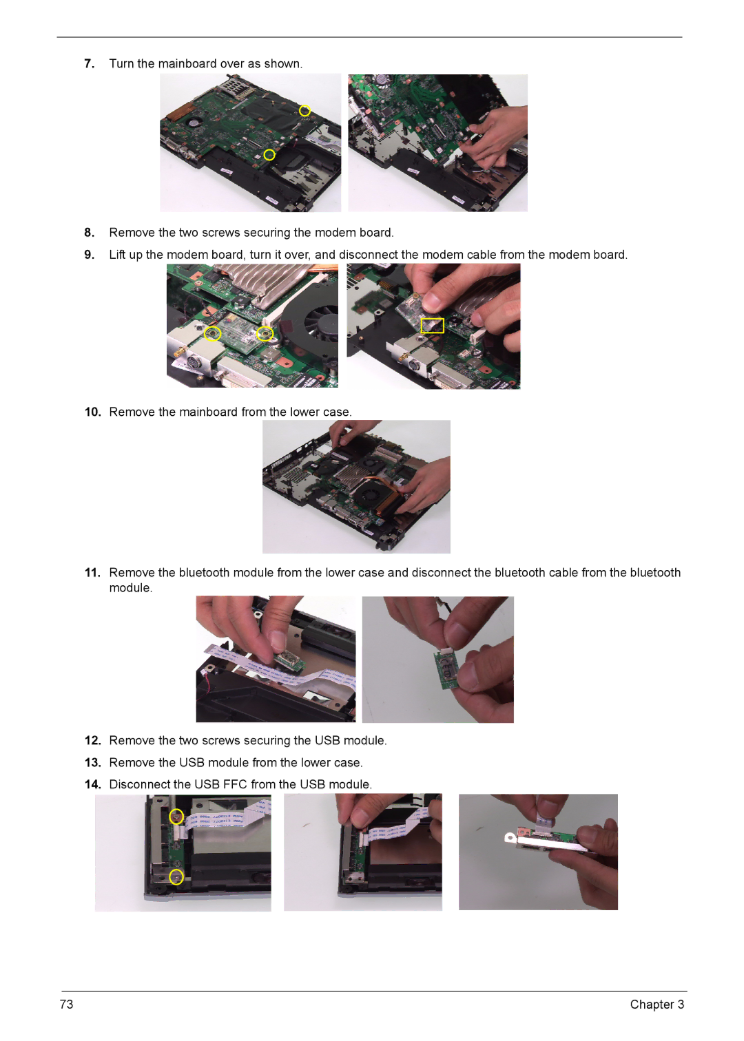 Acer 9520, 6500, 9510 manual Chapter 