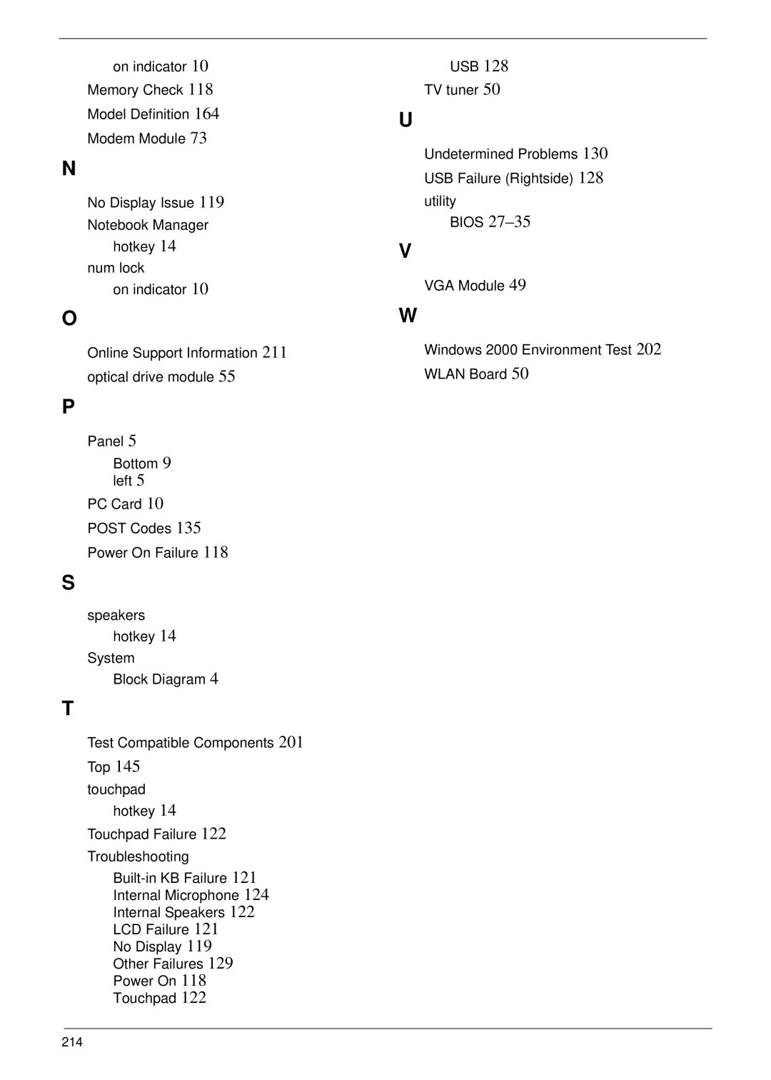 Acer 6530 manual 214 