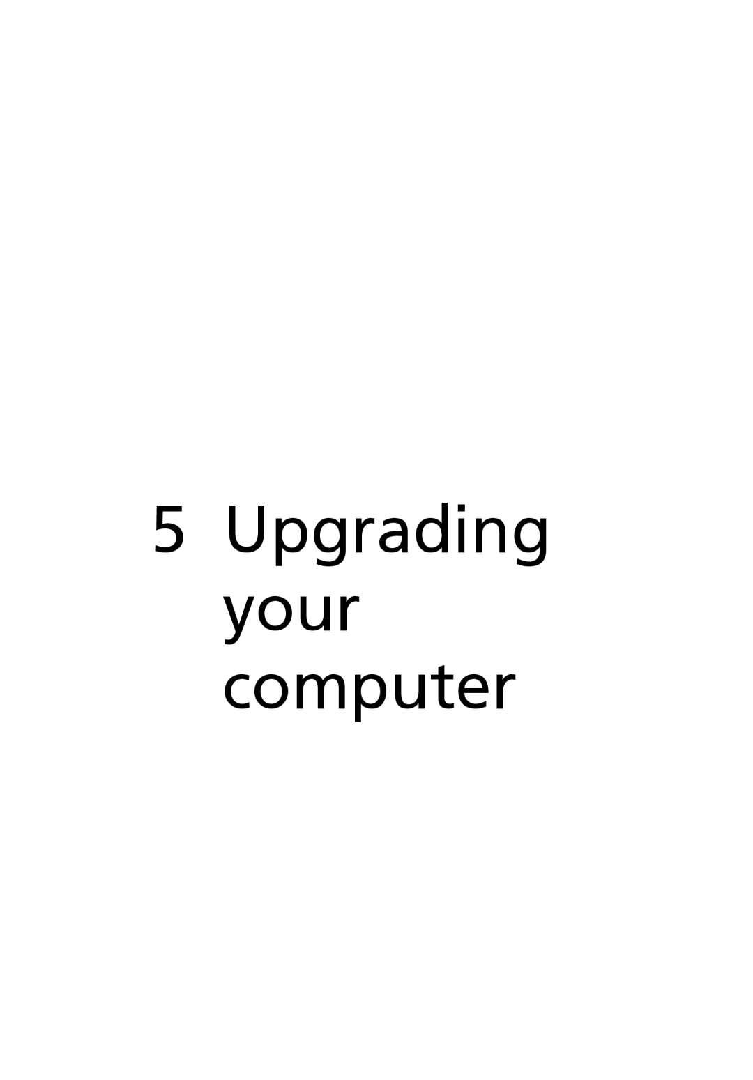 Acer 6800 manual Upgrading your computer 