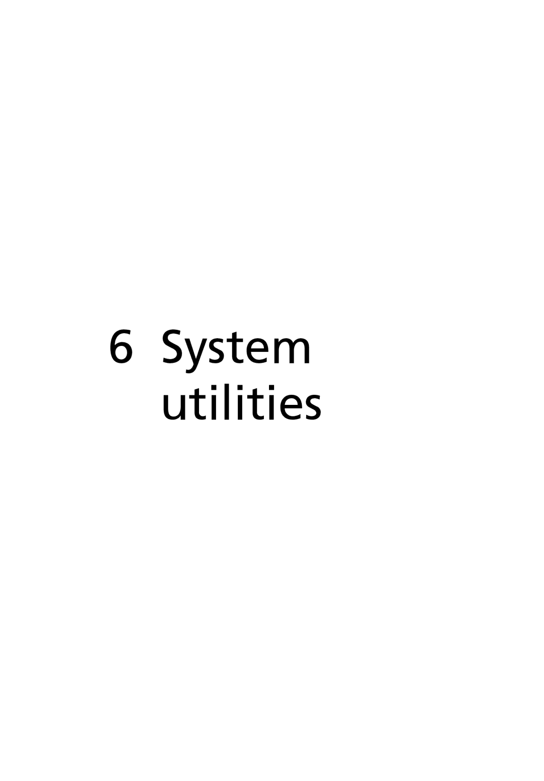 Acer 6800 manual System utilities 