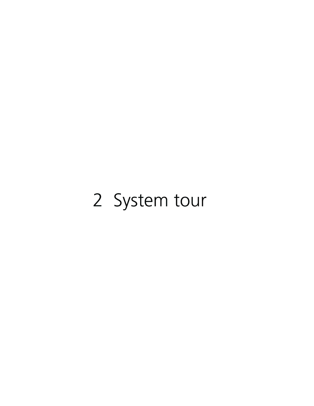 Acer 7200 manual System tour 