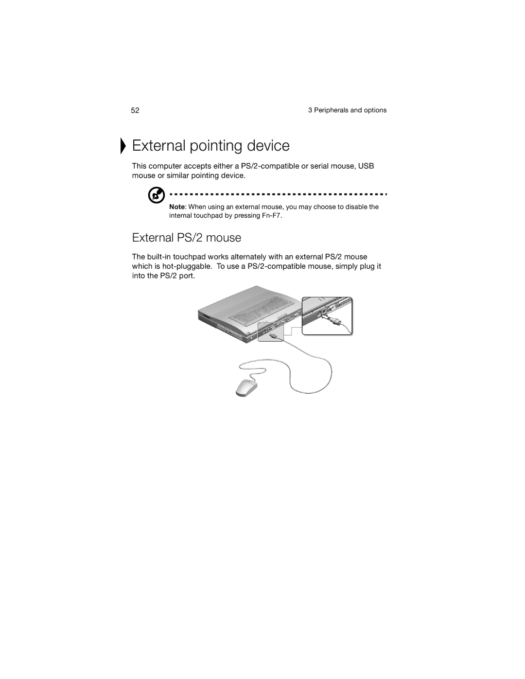 Acer 730 Series manual 639B82 