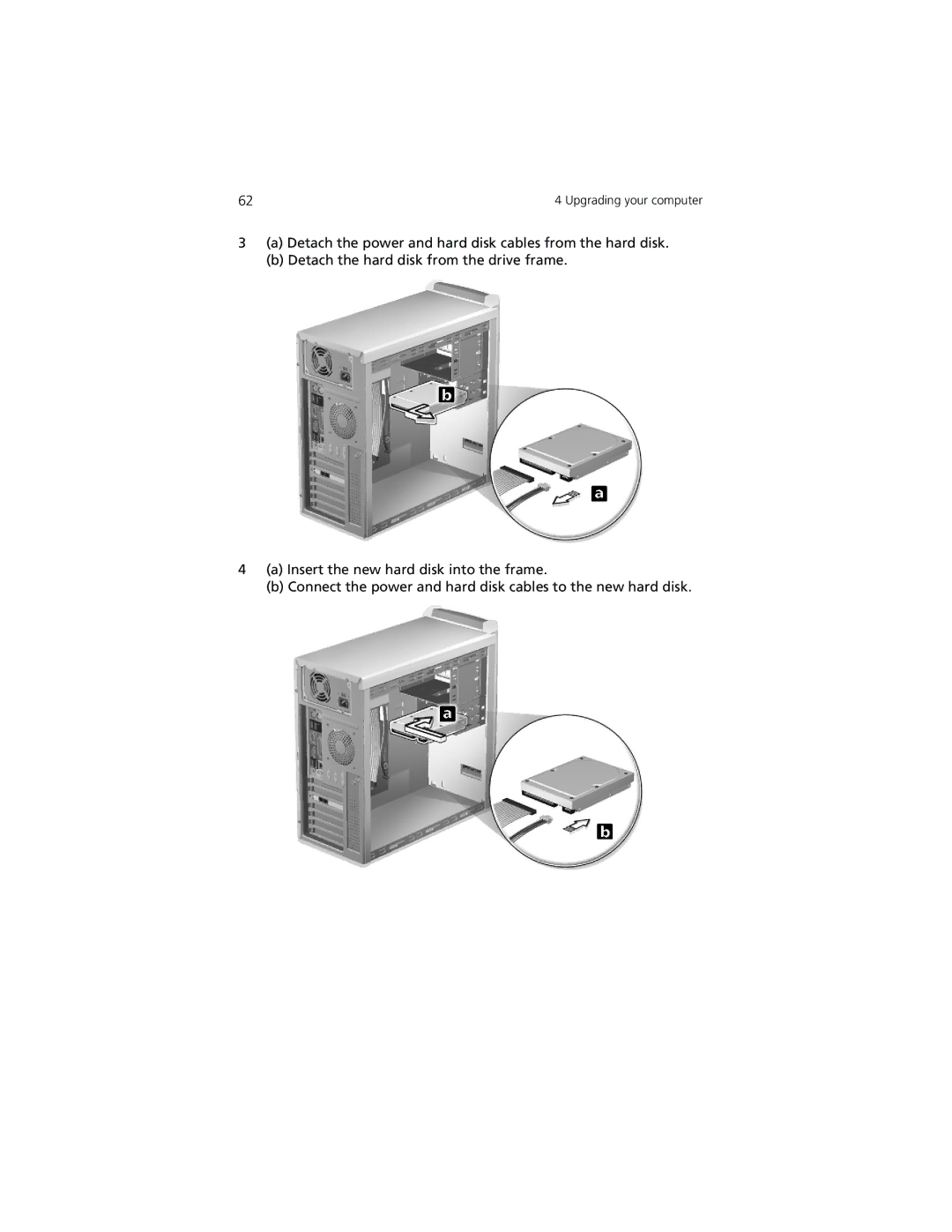 Acer 7500G manual Upgrading your computer 