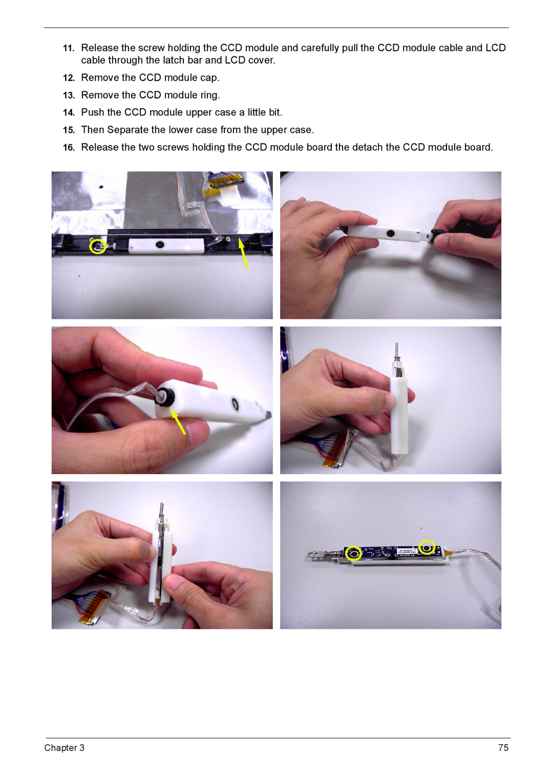 Acer 7510 manual Chapter 