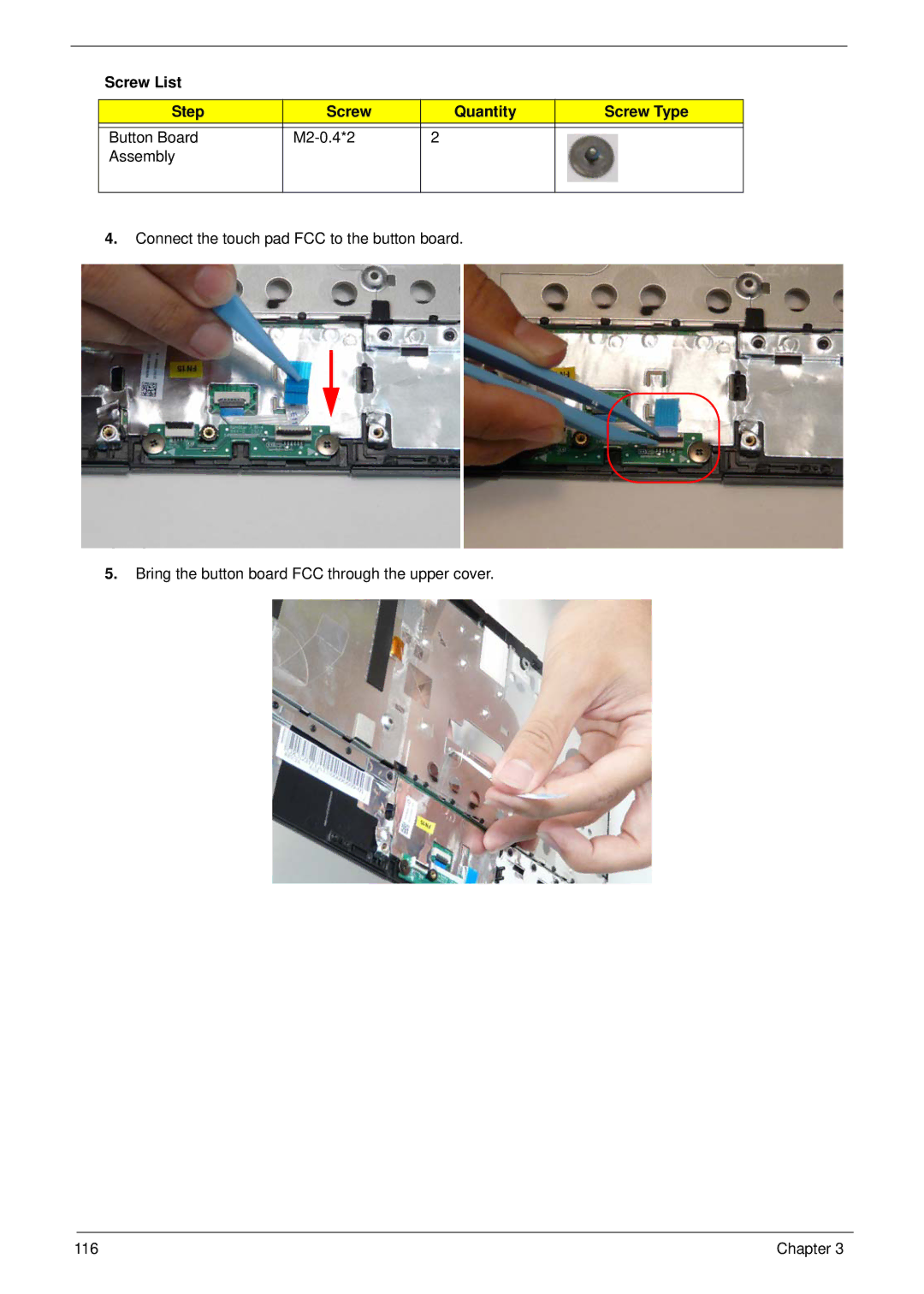 Acer 752, 1810T, 1410 manual Chapter 