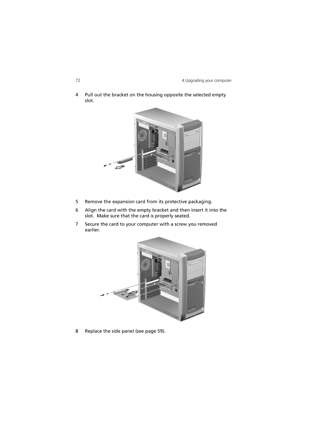 Acer 7600 manual Upgrading your computer 