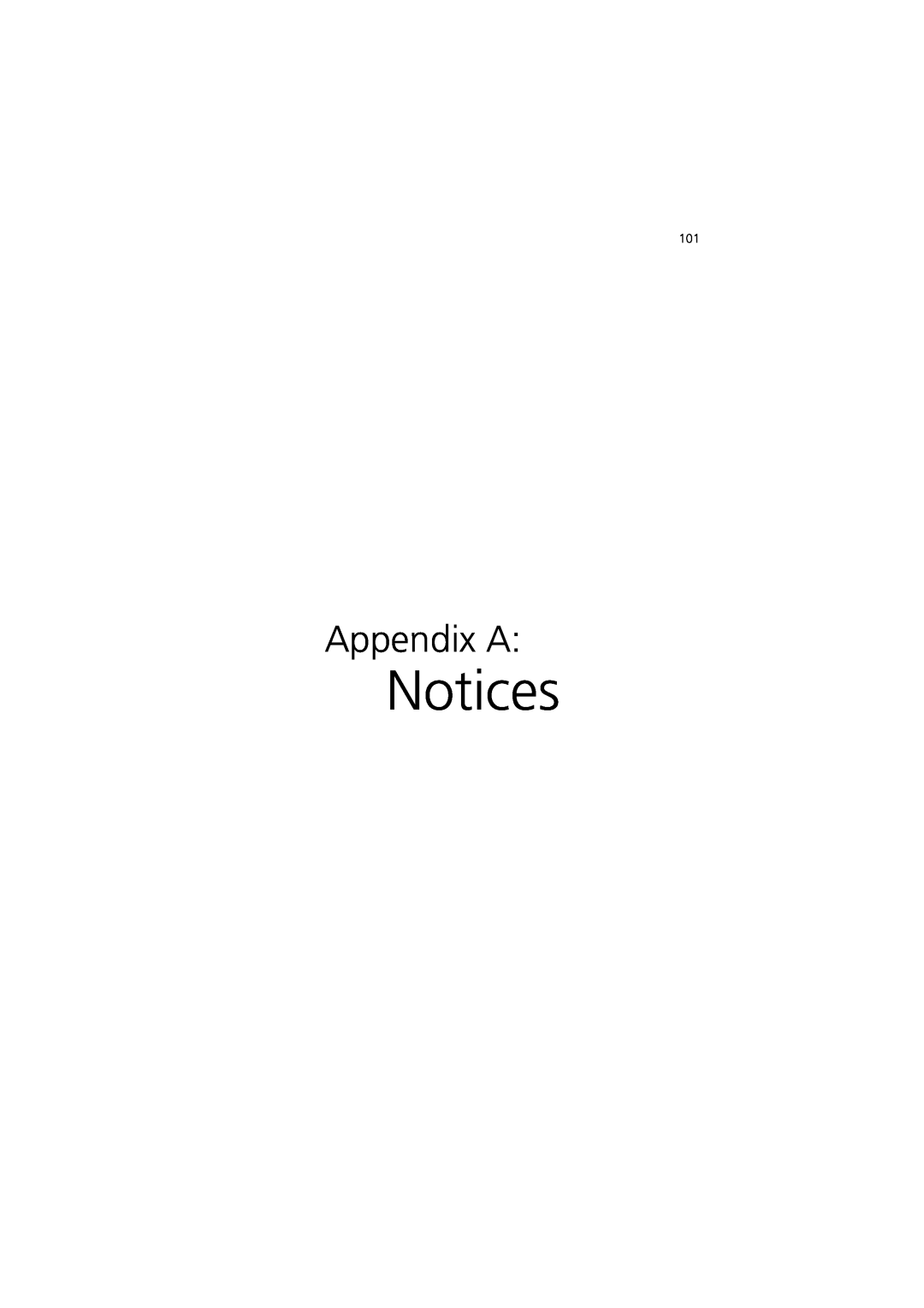 Acer 7600 manual Notices, Appendix A 