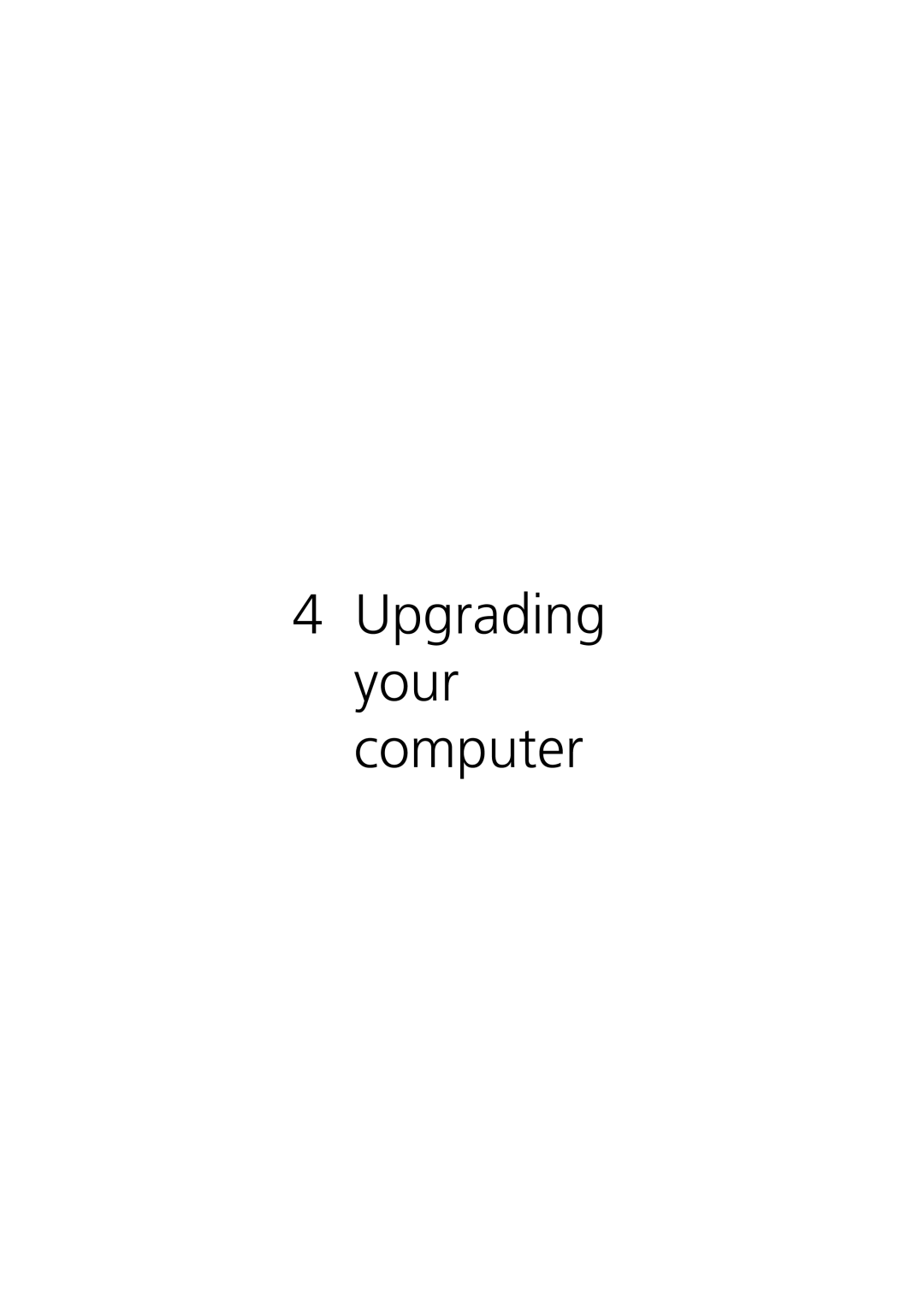 Acer 7600 manual Upgrading your computer 