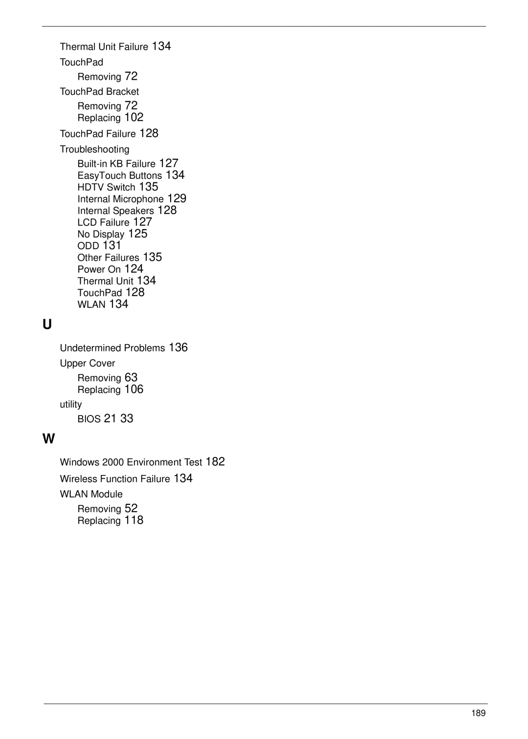 Acer 7315, 7715Z manual 189 