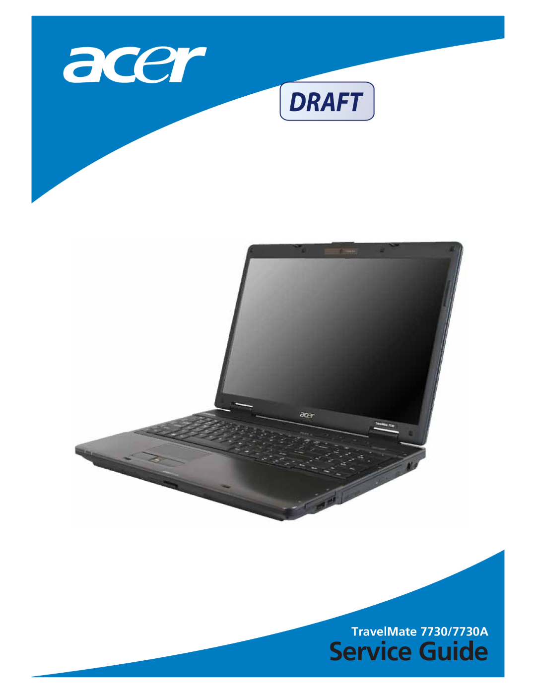 Acer 7730 manual Service Guide 