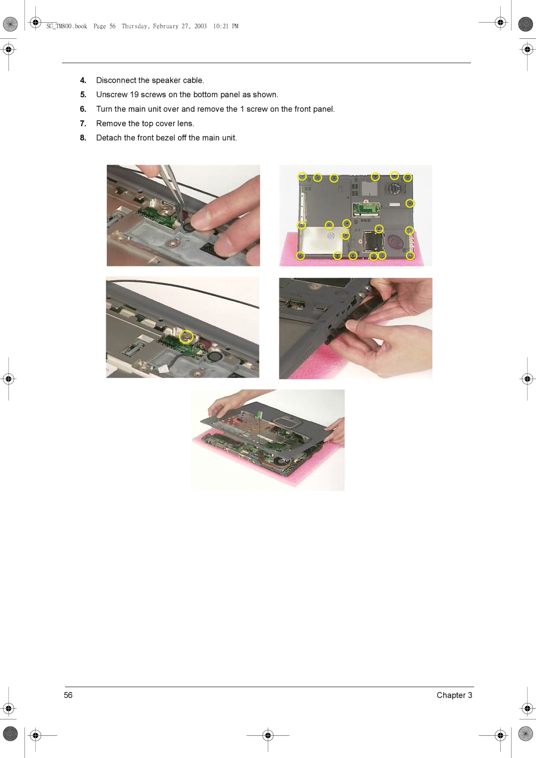 Acer manual SGTM800.book Page 56 Thursday, February 27, 2003 1021 PM 