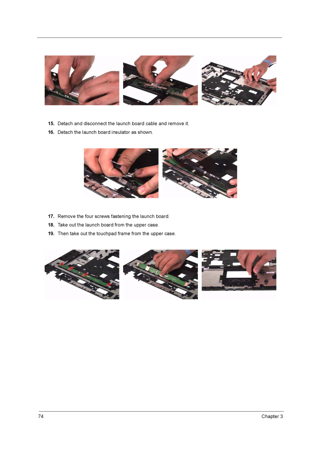 Acer 9800 manual Chapter 