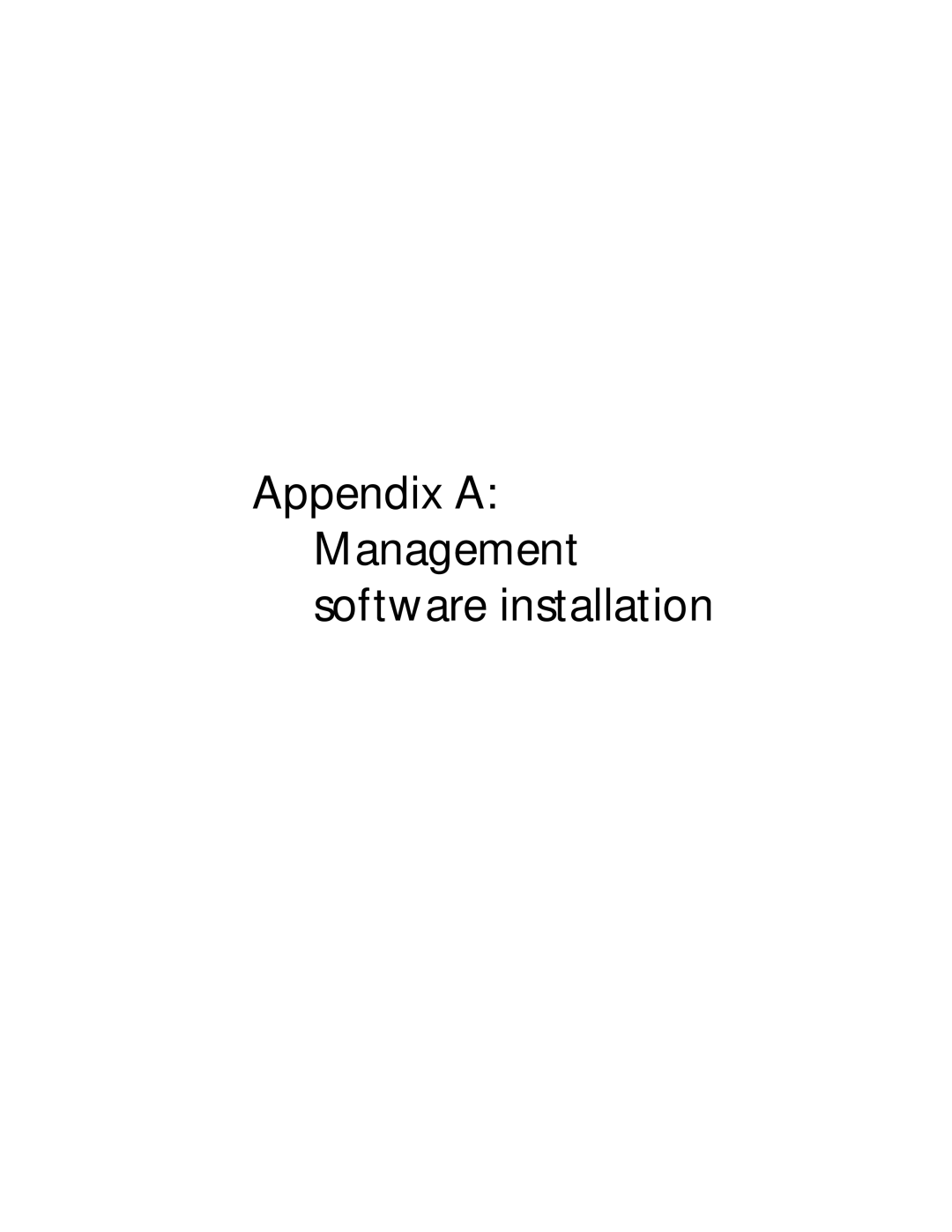 Acer Altos G310 manual Appendix a Management software installation 