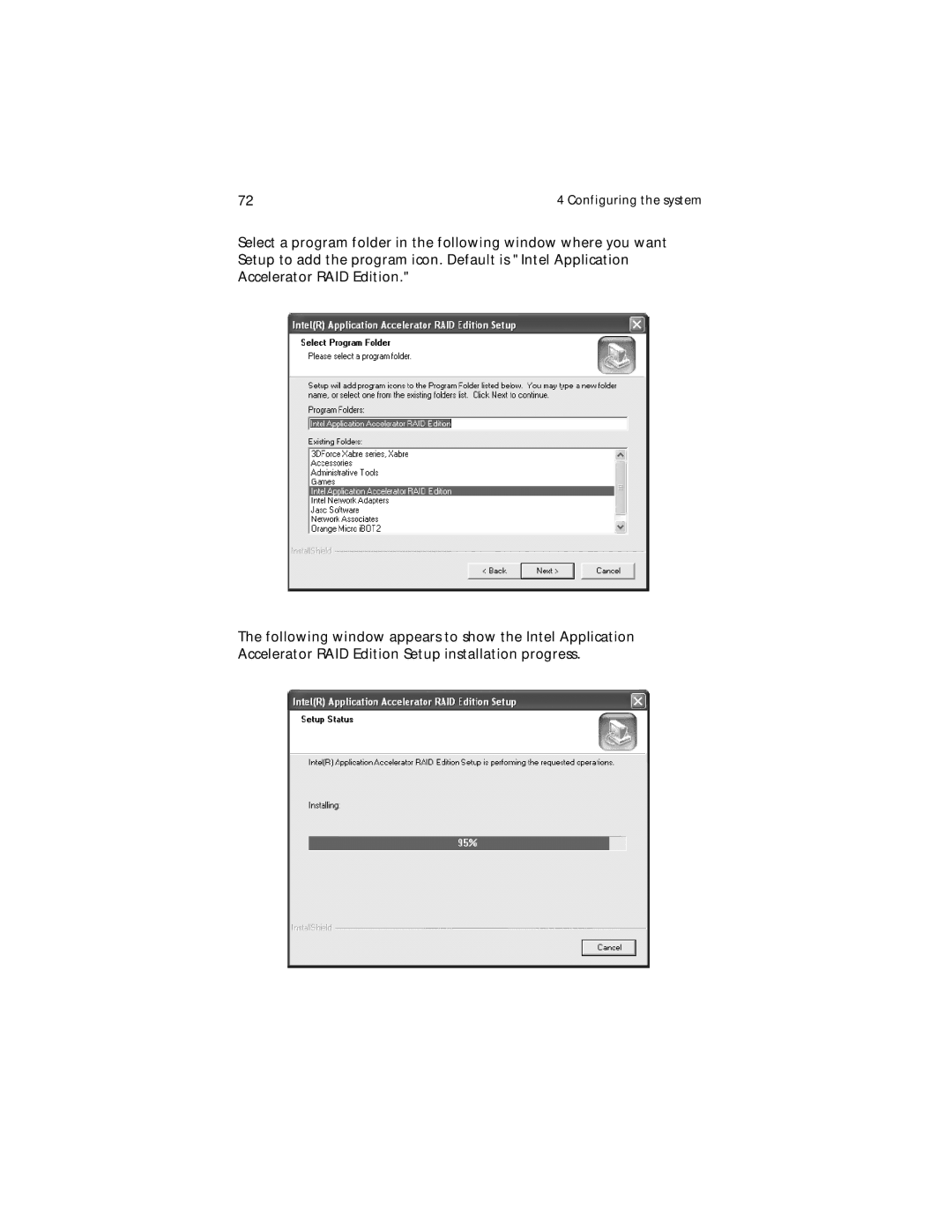 Acer Altos G310 manual Configuring the system 