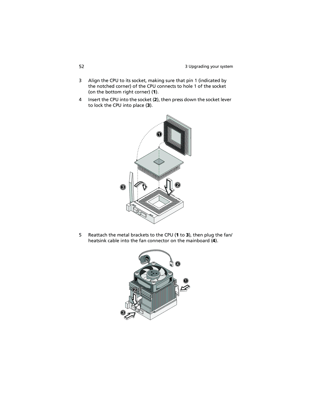 Acer Altos G500 manual Upgrading your system 