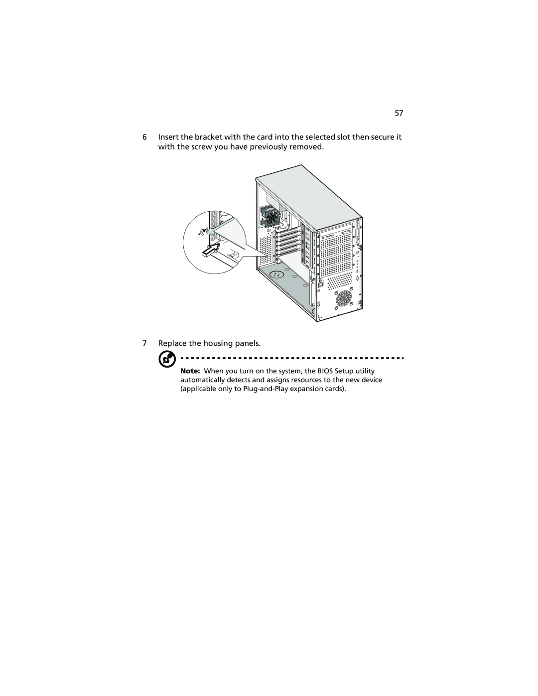 Acer Altos G500 manual 