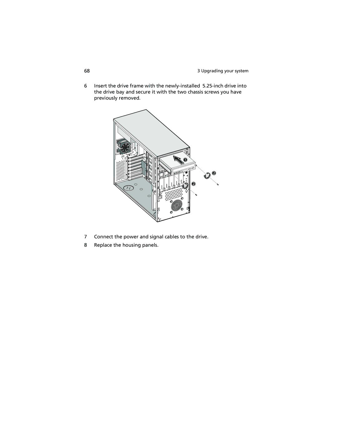 Acer Altos G610 manual Upgrading your system 