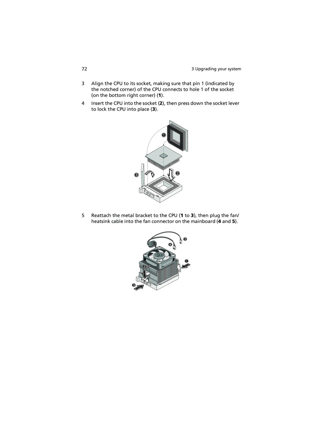 Acer Altos G610 manual Upgrading your system 