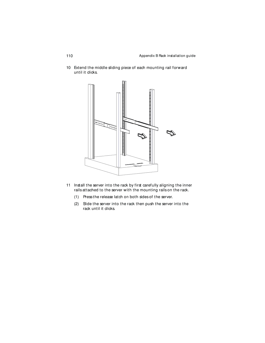 Acer Altos G700 appendix Appendix B Rack installation guide 