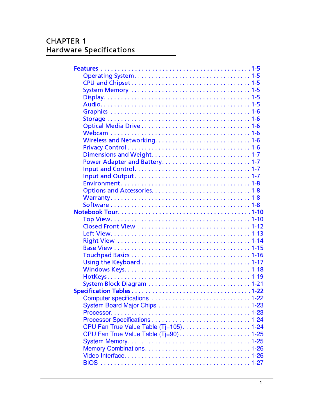 Acer AS5333 manual Chapter 