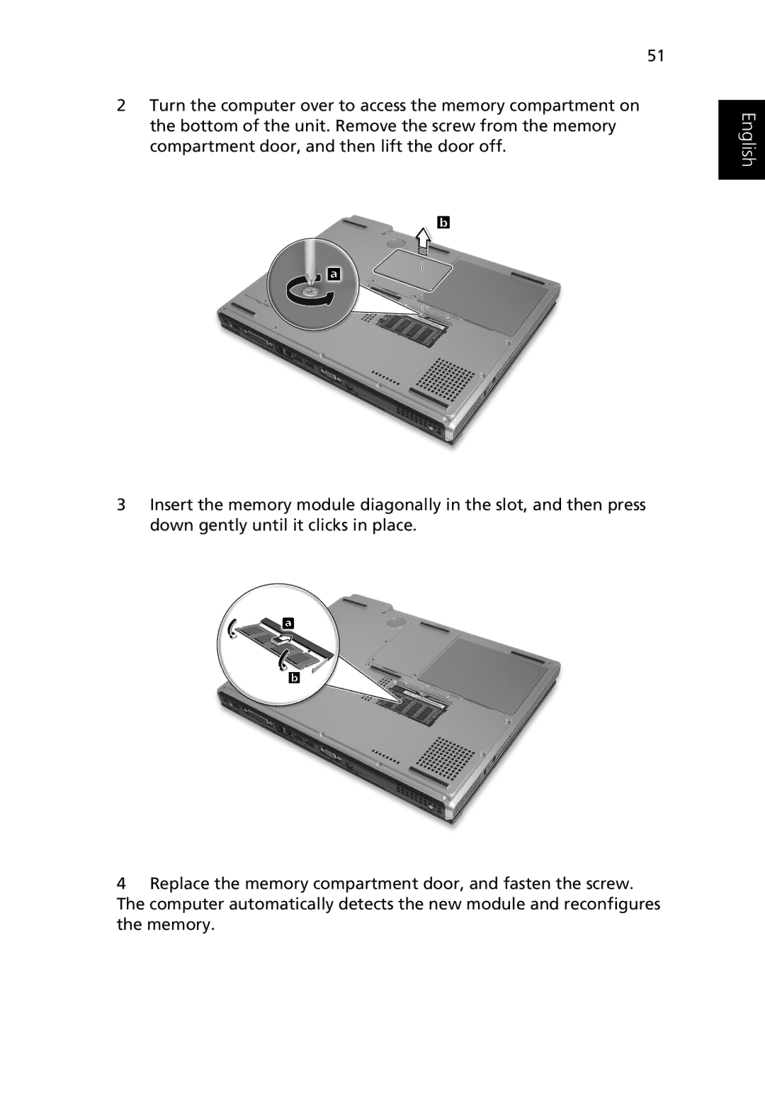 Acer Aspire 2000 manual English 