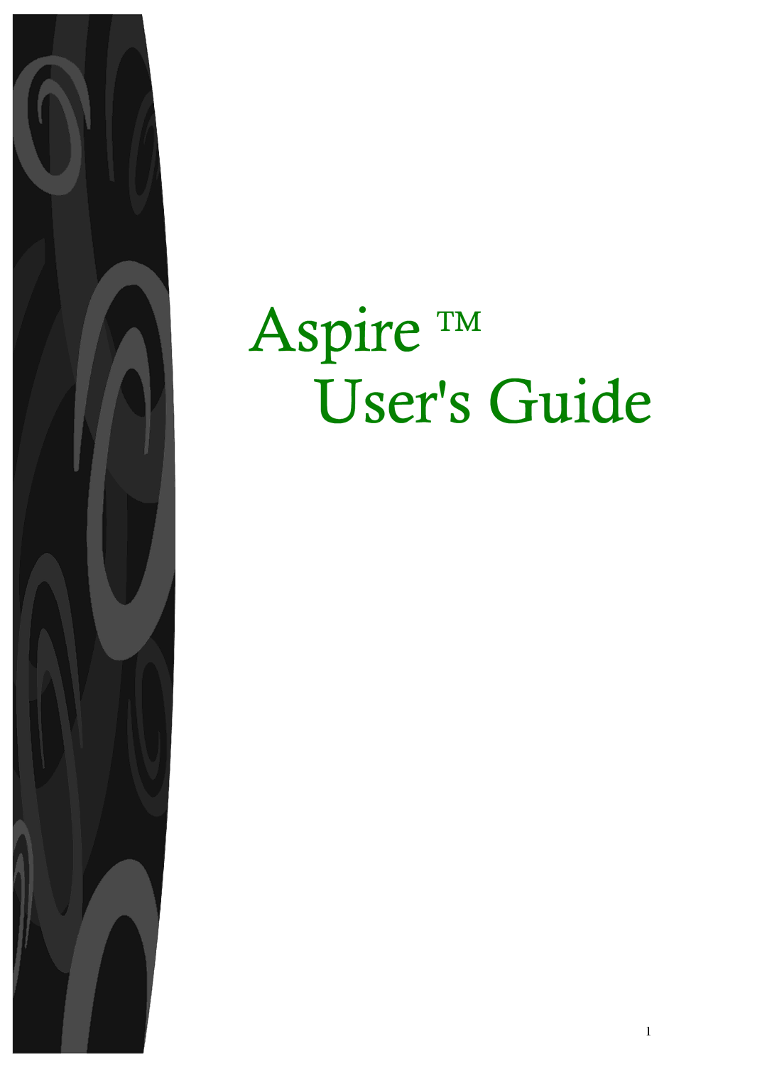 Acer manual Aspire TM Users Guide 