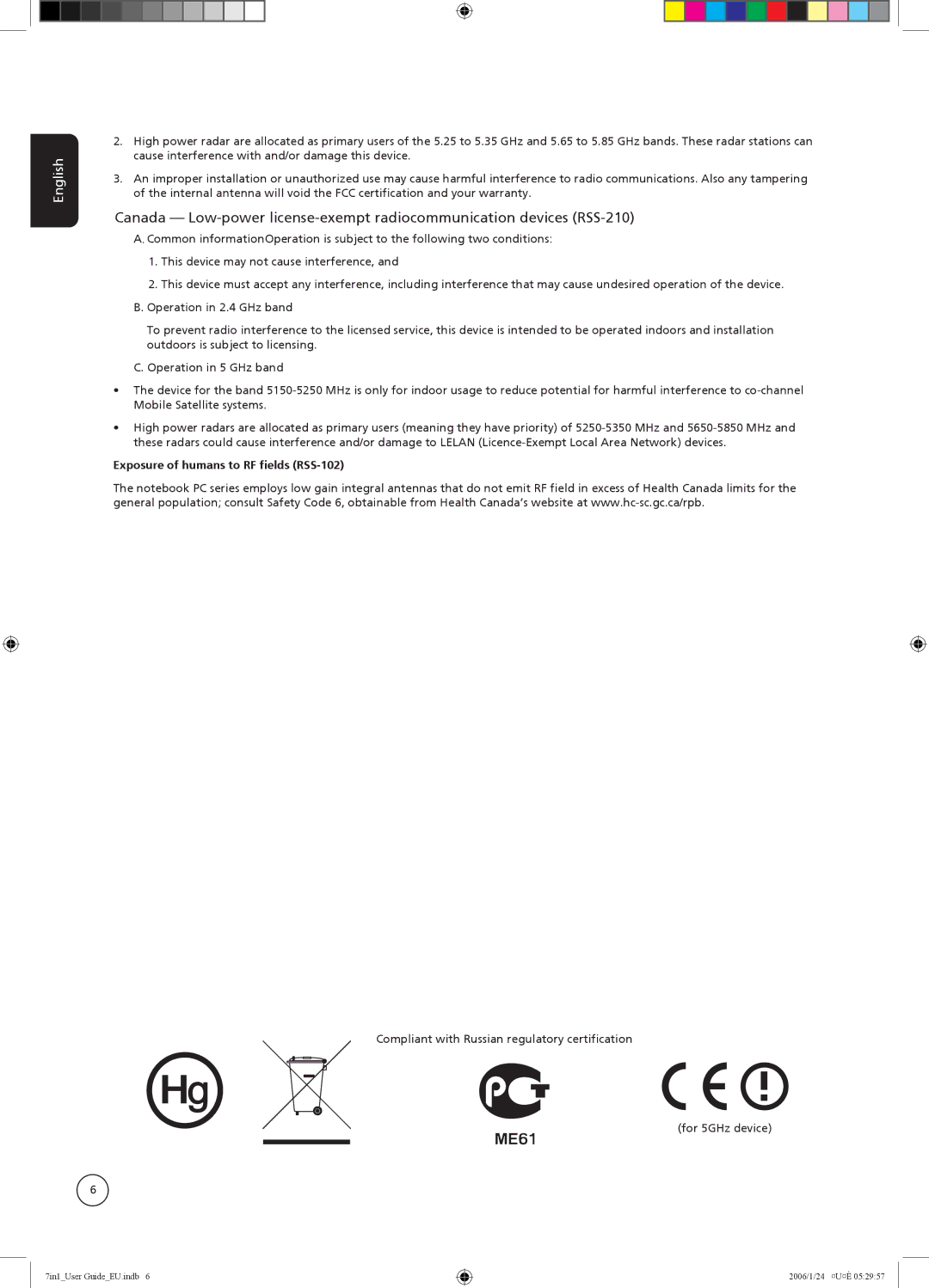 Acer AT2704, AT3204, AT2604, AT2703, AT3704, AT3202, AT2602 important safety instructions Exposure of humans to RF fields RSS-102 