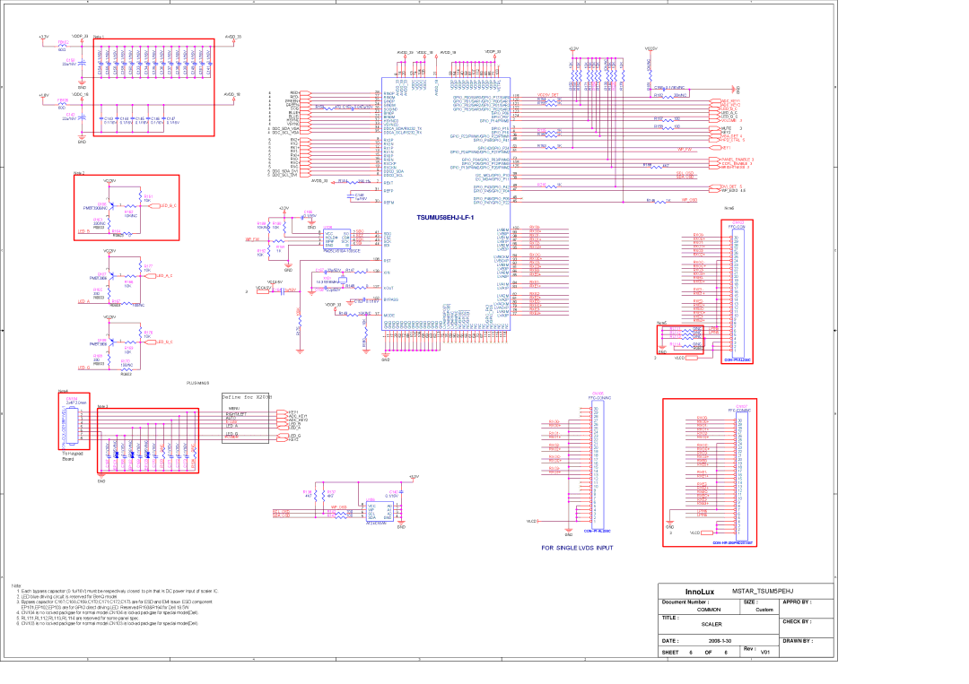 Acer B243HL service manual InnoLux 