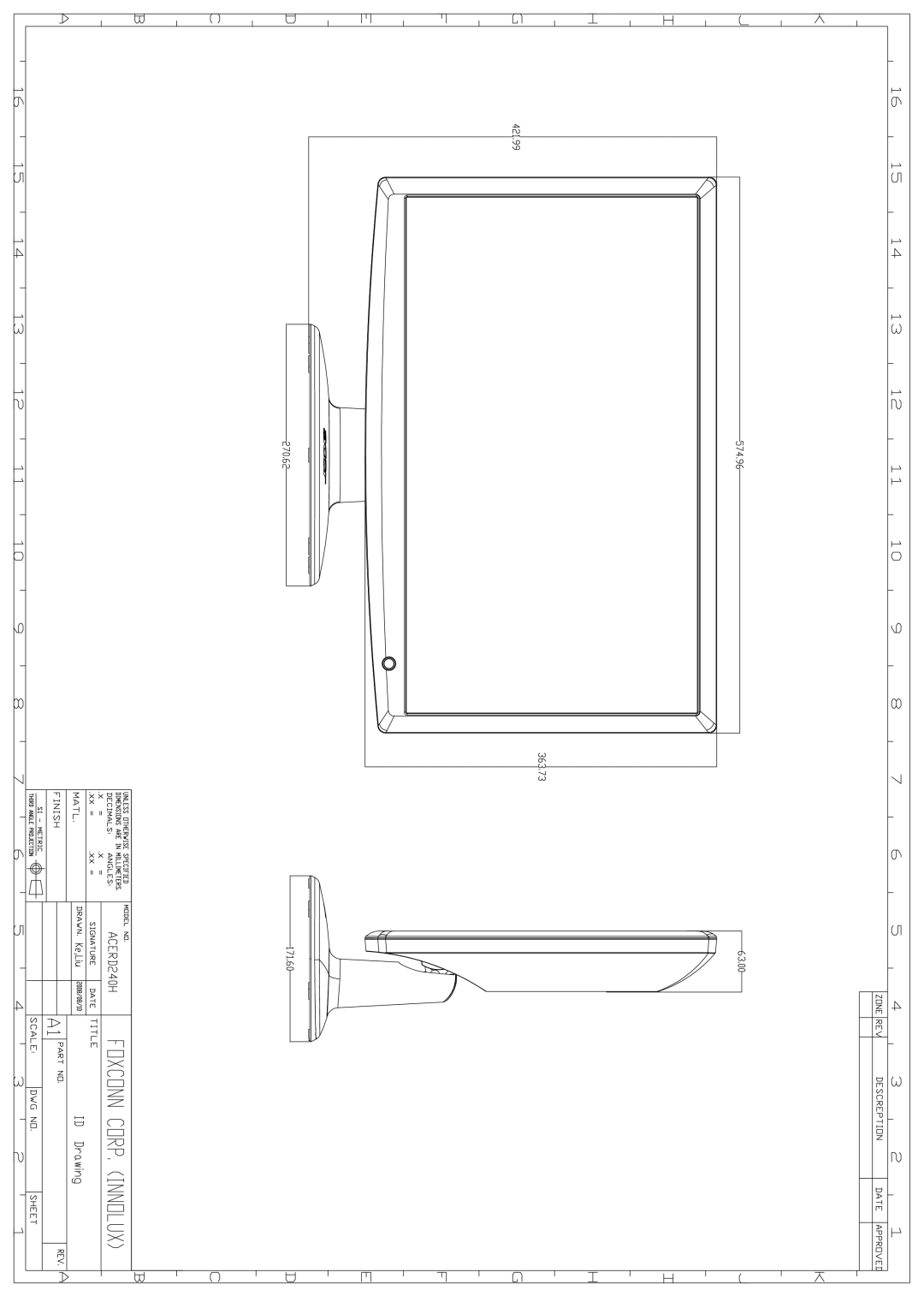 Acer D240H service manual 