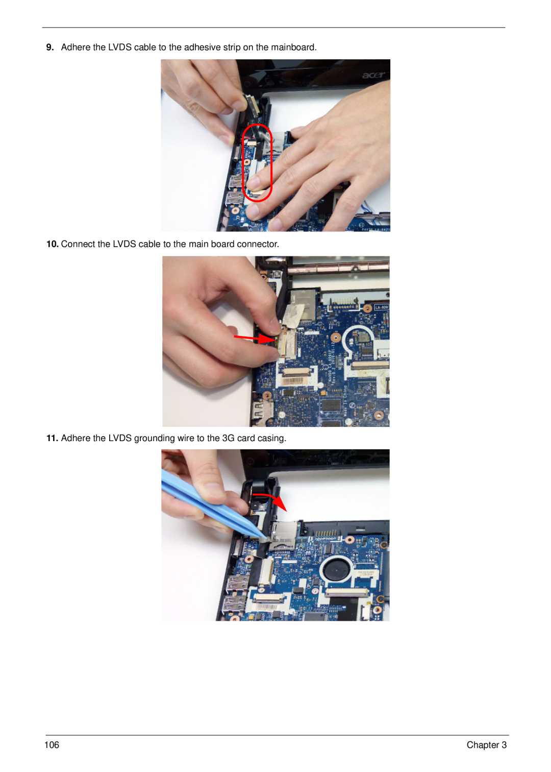 Acer D255 manual Chapter 