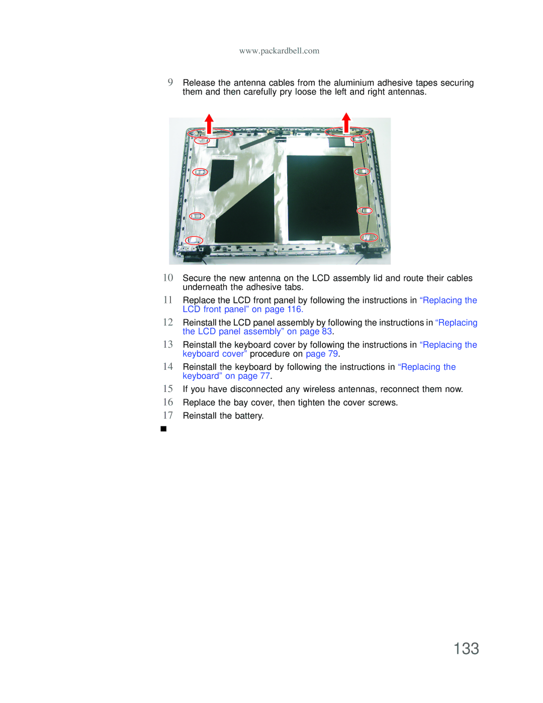 Acer DT85 manual 133 