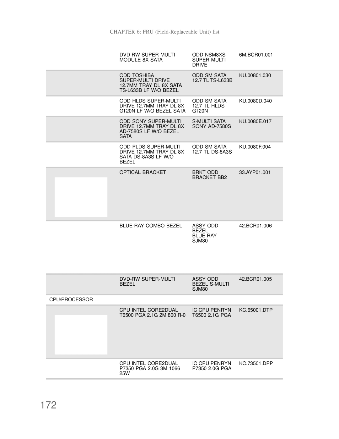 Acer DT85 manual 172 