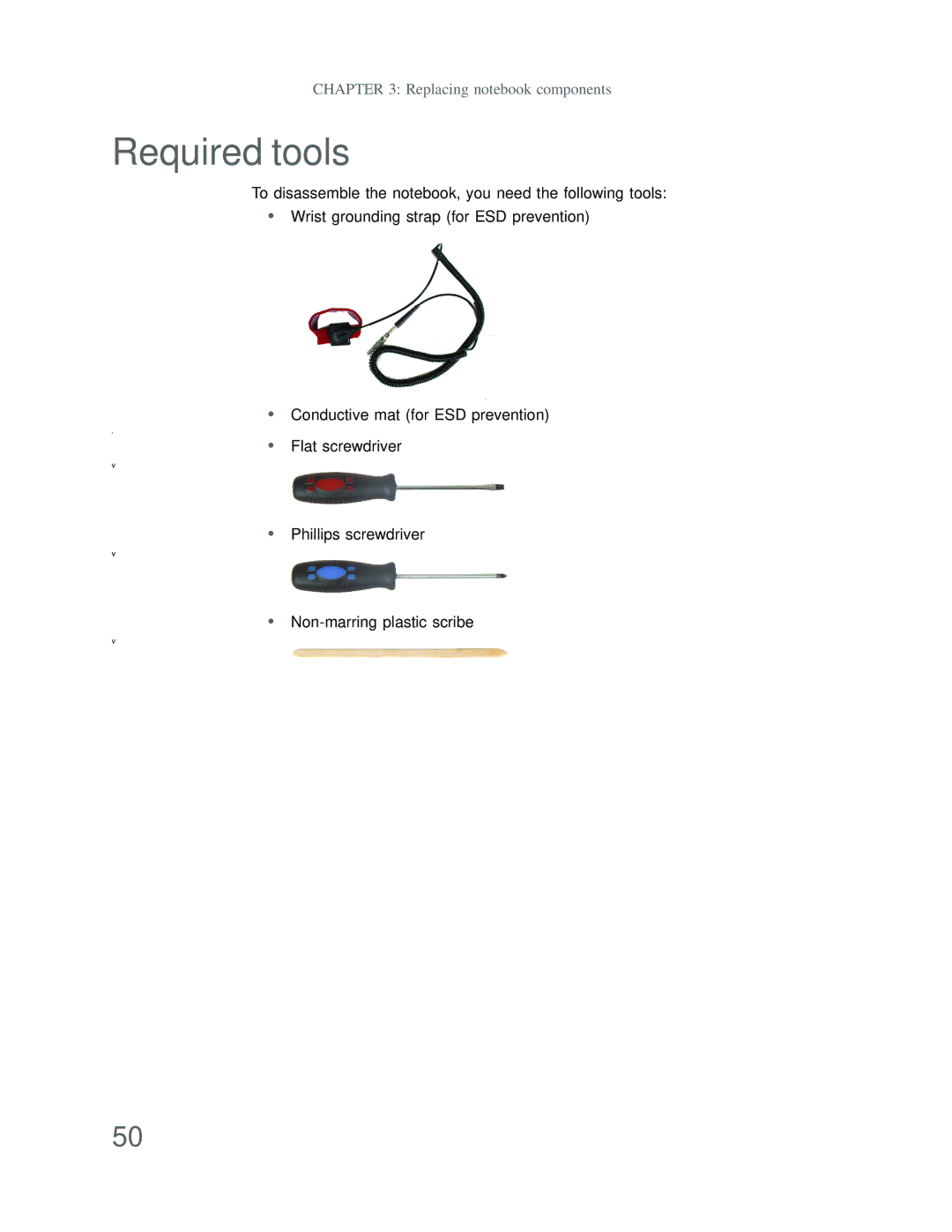 Acer DT85 manual Required tools 