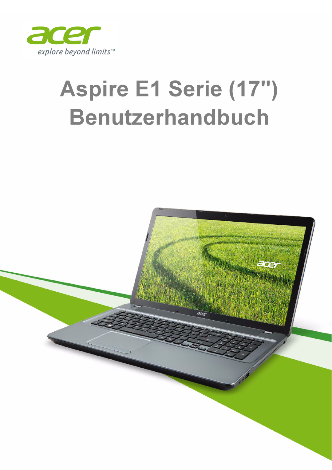 Acer E1-772G, E1-732G manual Aspire E1 Serie 17 Benutzerhandbuch 