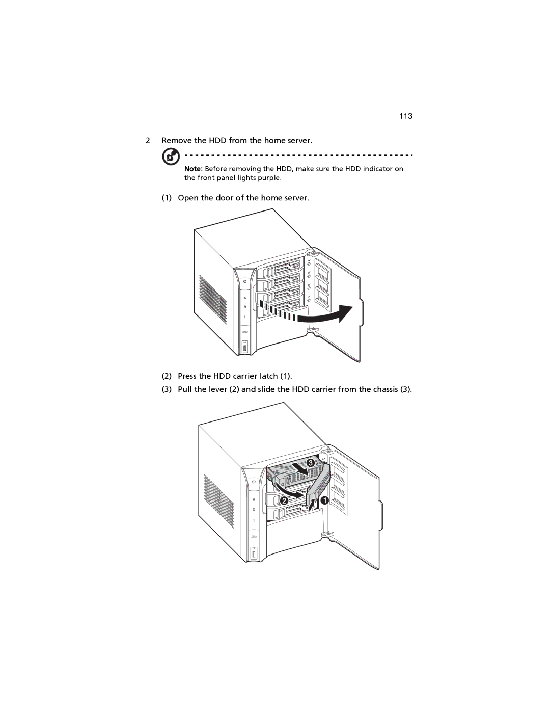 Acer easyStore H340 manual 