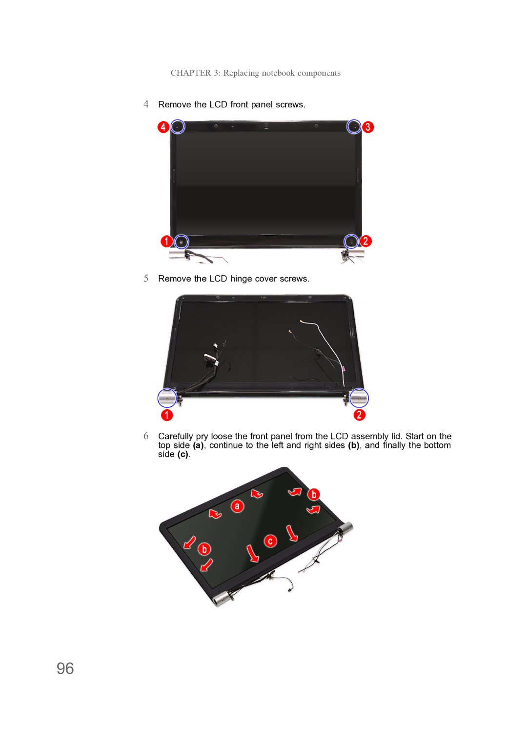 Acer ENTJ78, ENTJ77, ENTJ75, ENTJ76 manual Replacing notebook components 