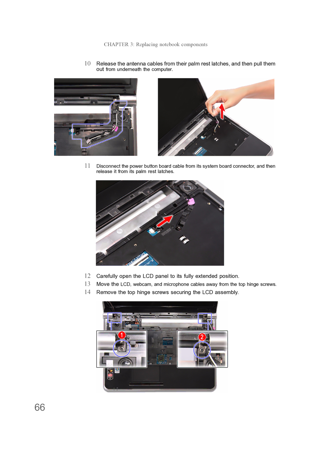 Acer ENTJ77, ENTJ75, ENTJ78, ENTJ76 manual Carefully open the LCD panel to its fully extended position 