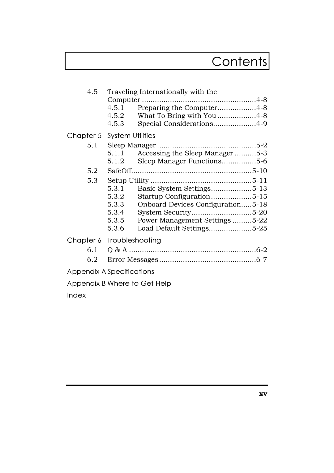 Acer Extensa 365 manual Chapter Troubleshooting 