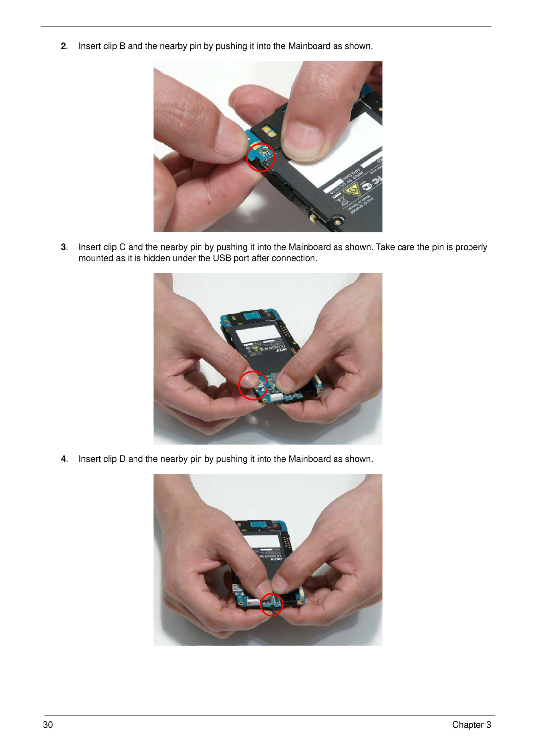 Acer F900 manual Chapter 