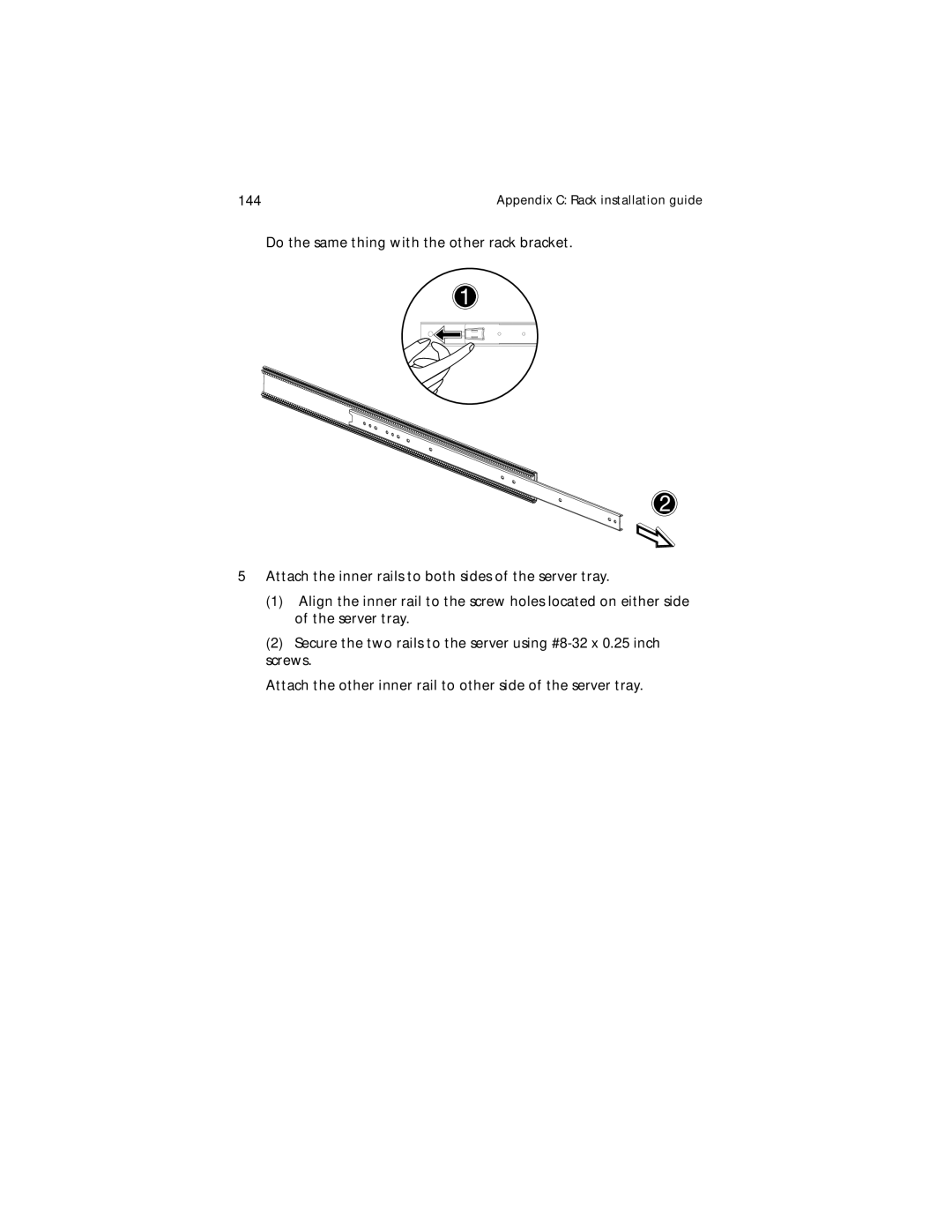 Acer G300 Series manual Appendix C Rack installation guide 