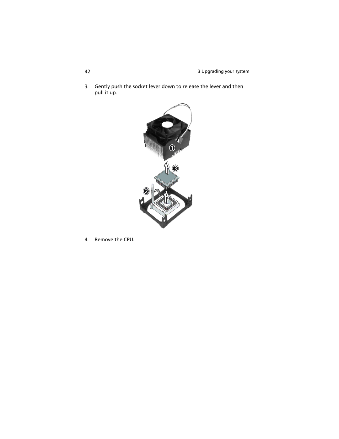 Acer G301 manual Upgrading your system 