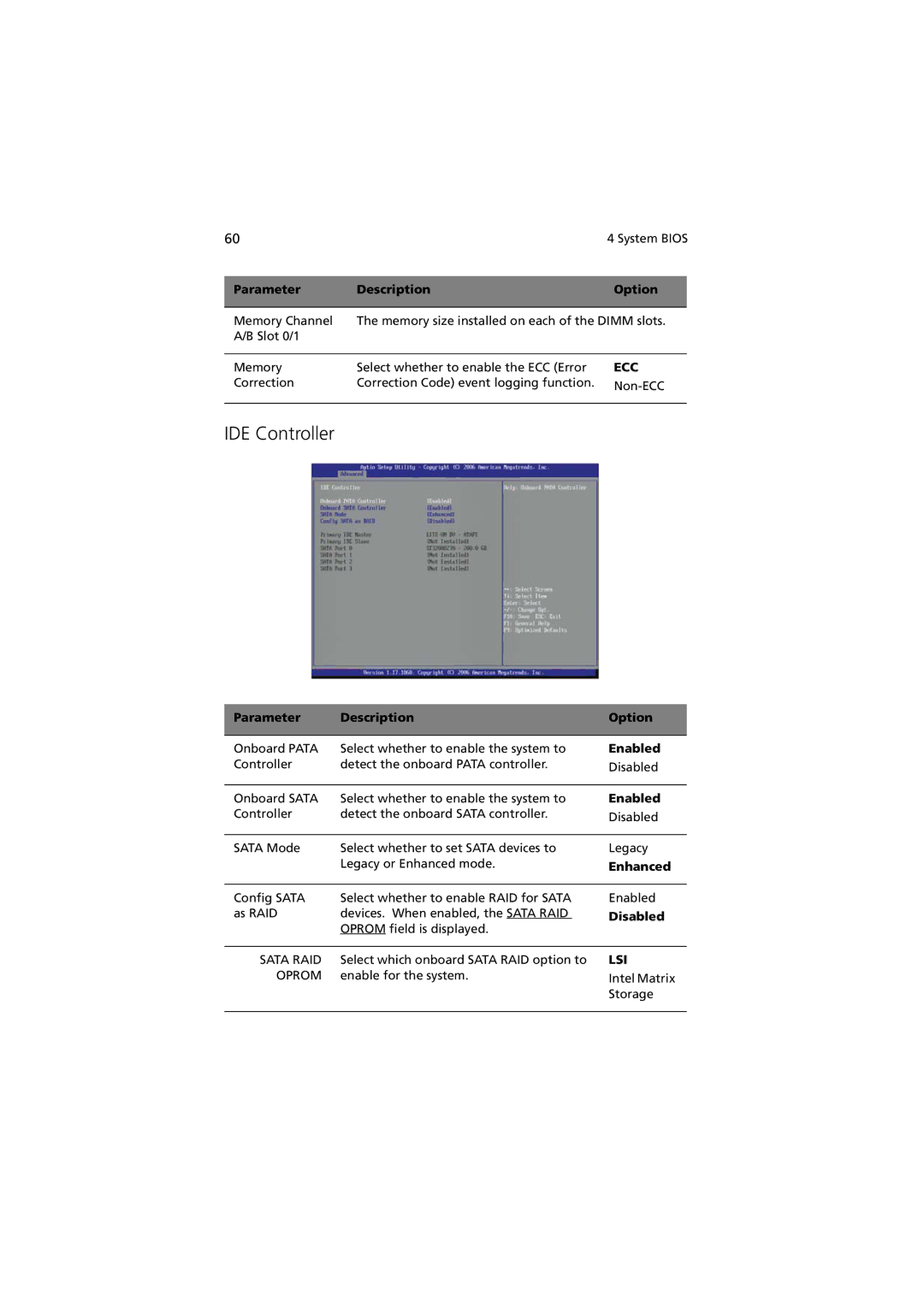 Acer G330 Series manual IDE Controller, Enhanced 