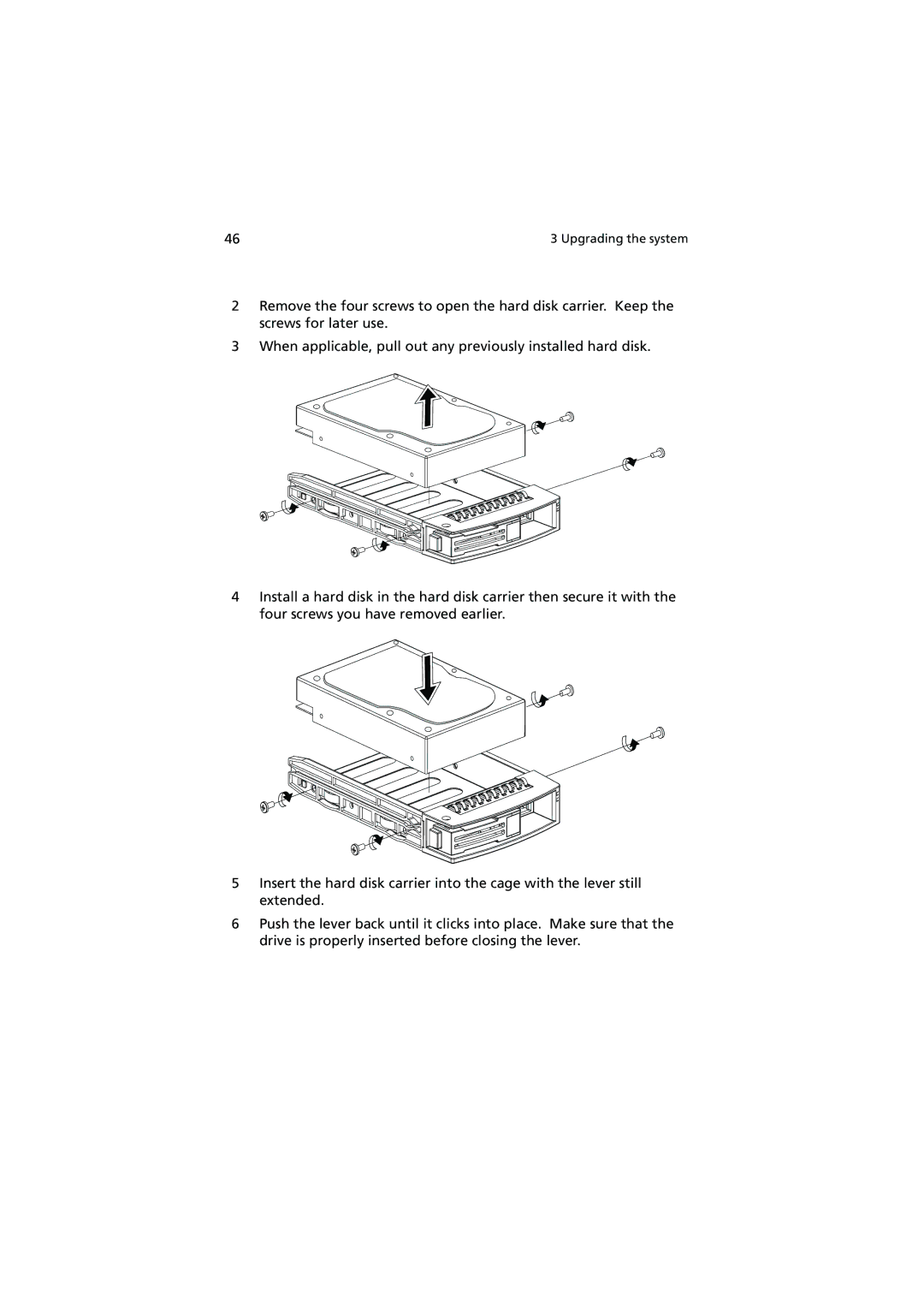 Acer G510 series manual Upgrading the system 