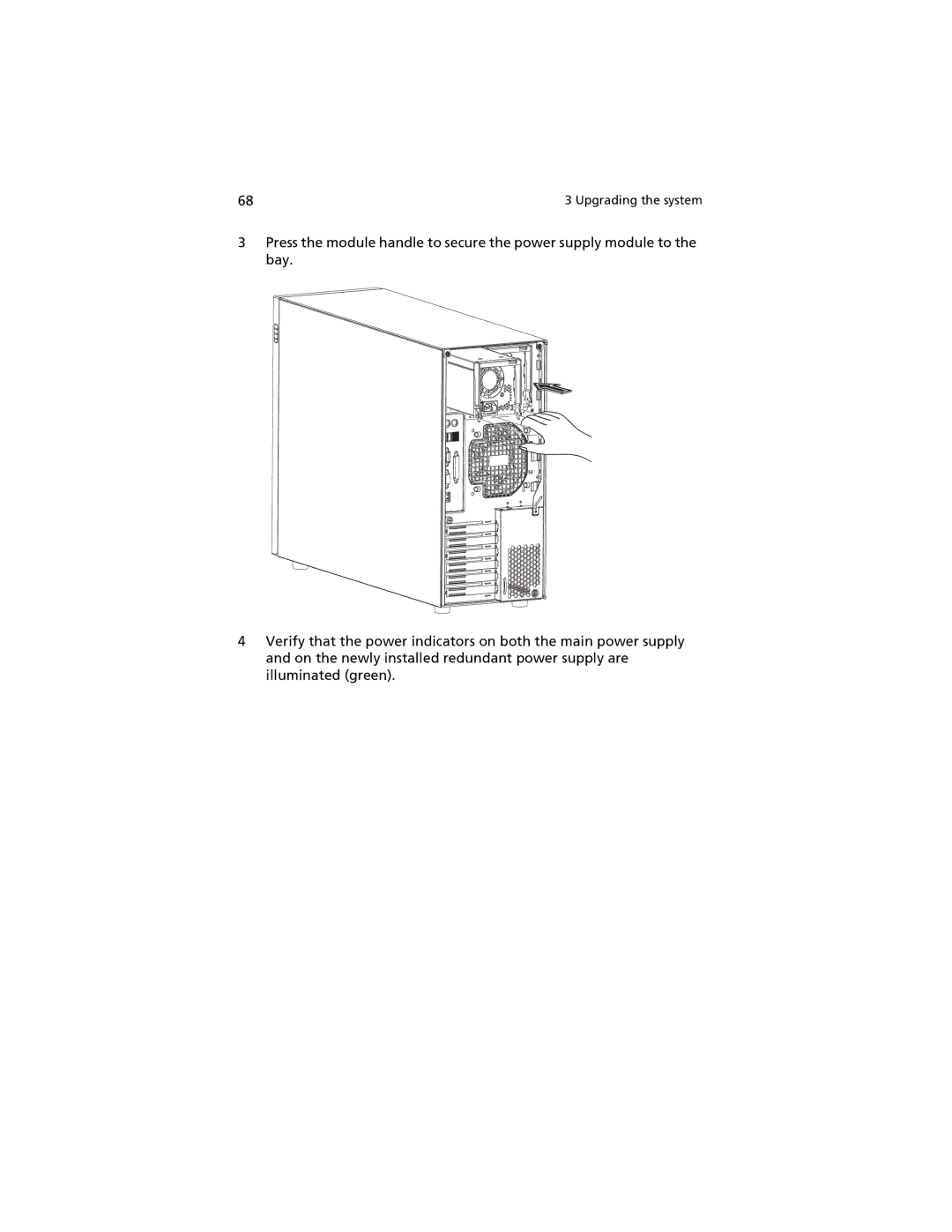 Acer G520 series manual Upgrading the system 