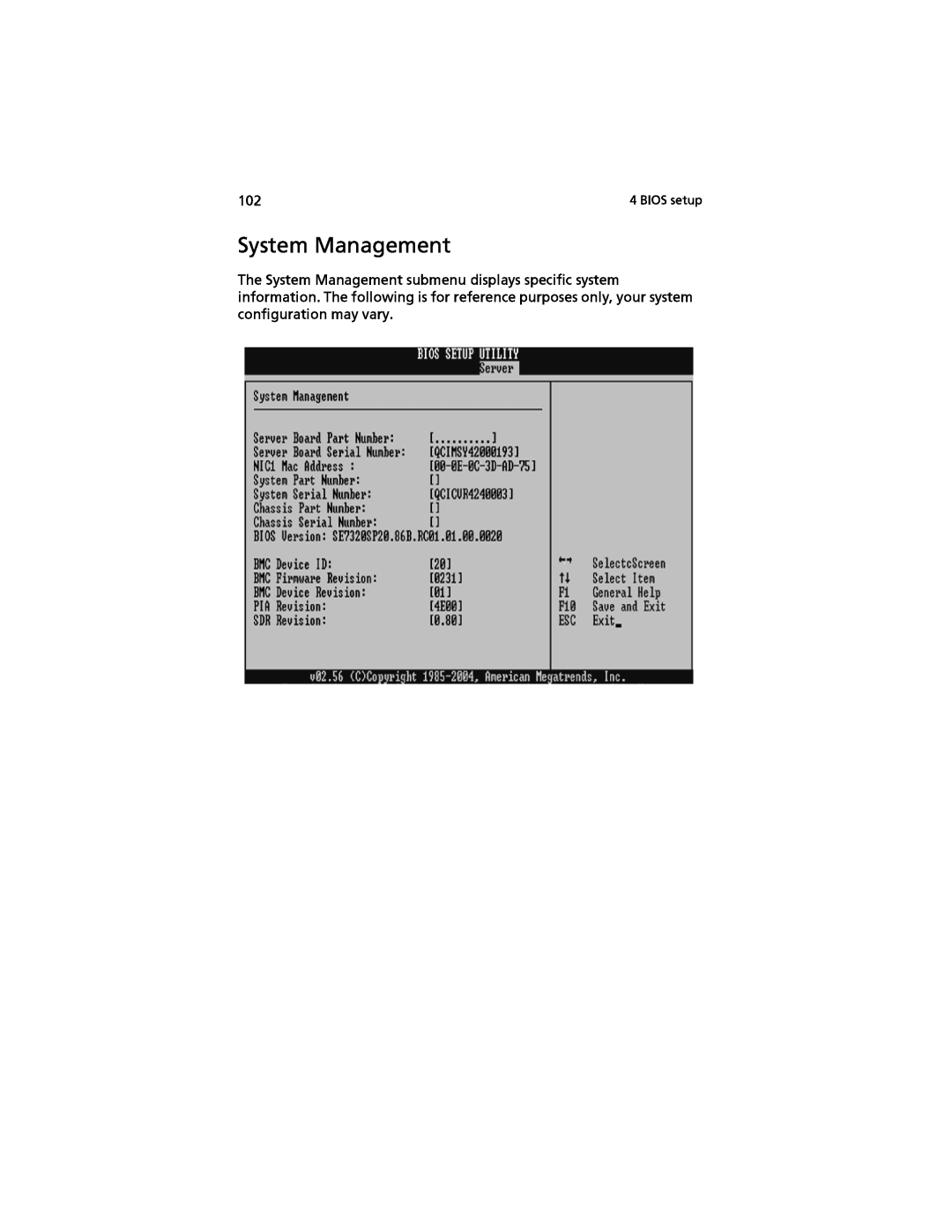 Acer G520 series manual System Management, BIOS setup 
